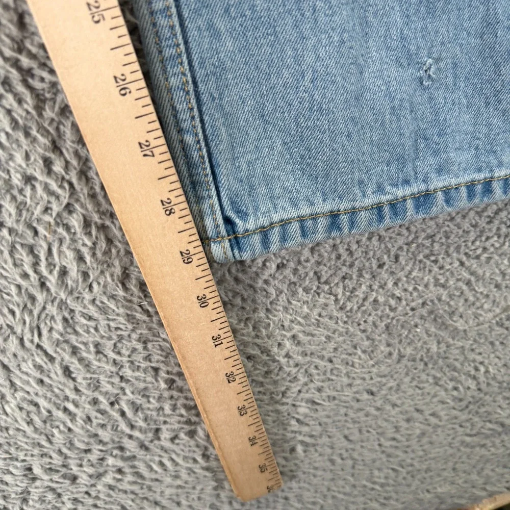 Levi's 505 Jeans Mens 40x30 Blue Cotton Denim Straight Streetwear Baggy Workwear